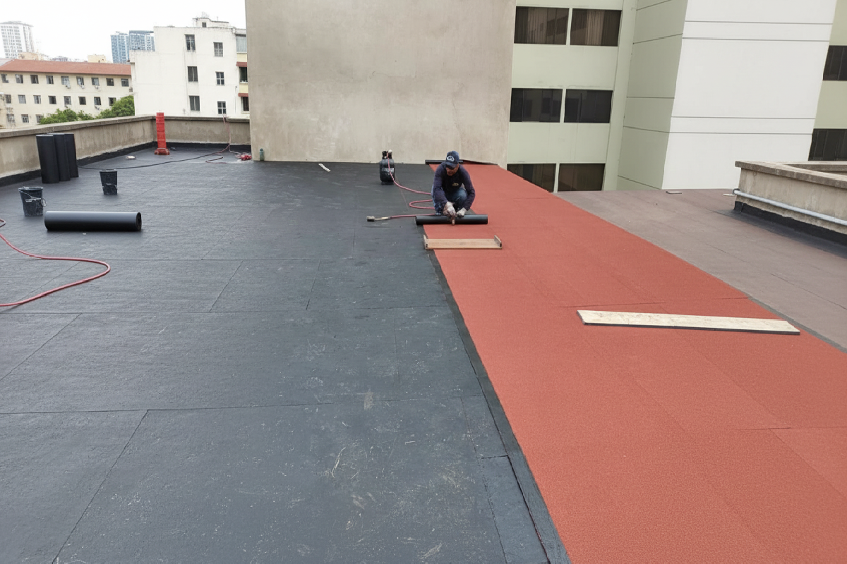 Filtraciones en el Techo Solución Definitiva con Manto Asfáltico  